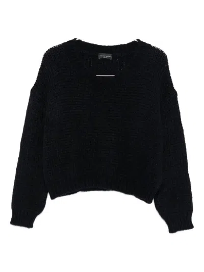 Roberto Collina Sweaters In Black