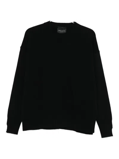 Roberto Collina Sweaters In Black