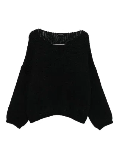 Roberto Collina Sweaters In Black