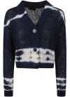 Roberto Collina Cozy Blend Cotton-polyester Sweater In Blue