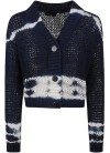Roberto Collina Cozy Blend Cotton-polyester Sweater In Blue