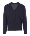 Roberto Collina Sweaters Blue In Animal Print