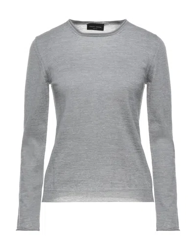 Roberto Collina Sweaters In Grey