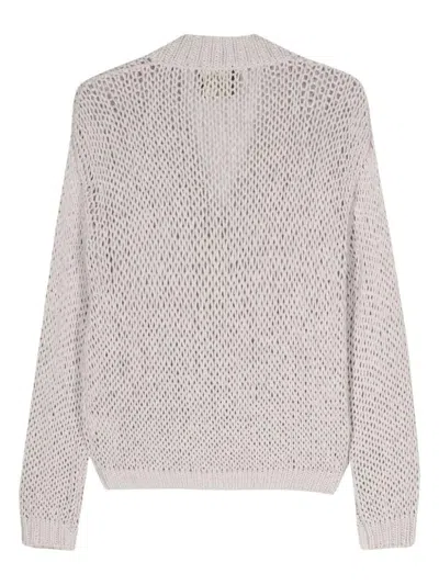 Roberto Collina Sweaters In Grey