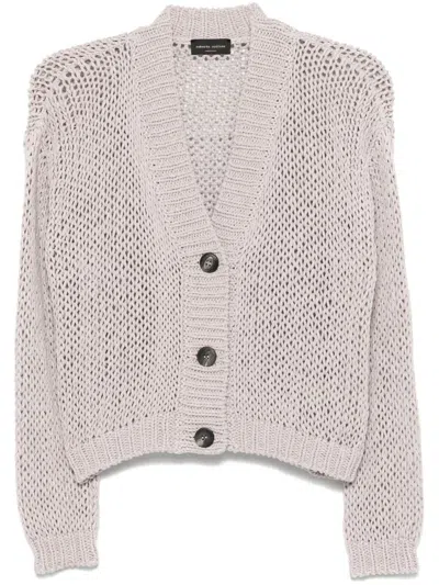 Roberto Collina Sweaters In Gray