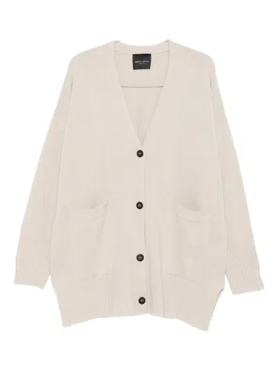 Roberto Collina Sweaters In Neutral