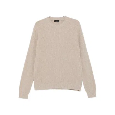 Roberto Collina Sweaters In Neutral