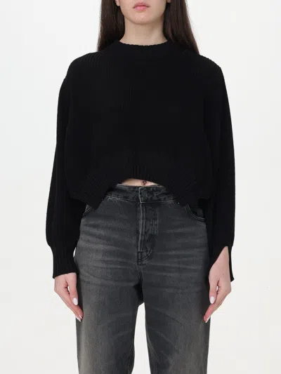 Roberto Collina Sweatshirt  Woman Color Black In Black