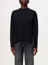 Roberto Collina Relaxed Crewneck Wool Sweater In Blau