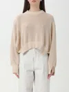 Roberto Collina Crew-neck Sweater In Brown