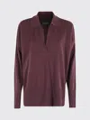 Roberto Collina Sweatshirt  Woman Color Burgundy