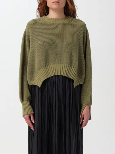 Roberto Collina Sweatshirt  Woman Color Green In Green