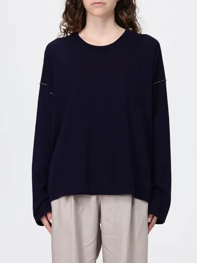 Roberto Collina Sweatshirt Woman In Blue