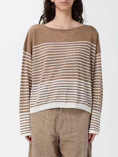 Roberto Collina Sweatshirt Woman In Brown