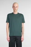 Roberto Collina Crew Neck Cotton T-shirt Clothing In Green