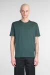 Roberto Collina Crew Neck Cotton T-shirt Clothing In Green