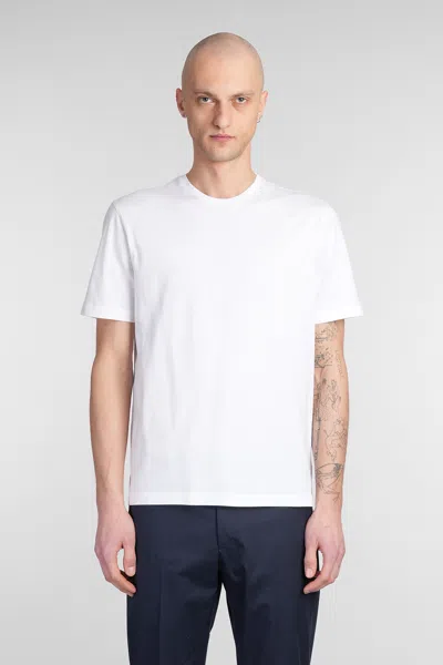 ROBERTO COLLINA T-SHIRT IN WHITE COTTON