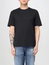 Roberto Collina Short Sleeves Crew Neck T-shirt Clothing In Black
