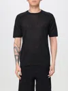 Roberto Collina Knitted Top In Black
