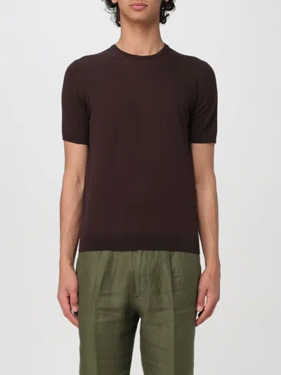 Roberto Collina T-shirt  Men Color Brown