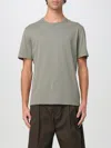 Roberto Collina Round Neck Short Sleeve T-shirt In Green
