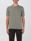 Roberto Collina Round Neck Short Sleeve T-shirt In Green