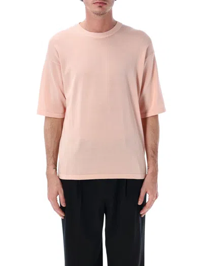 Roberto Collina Mini Modern Comfort T-shirt For Men In Pink