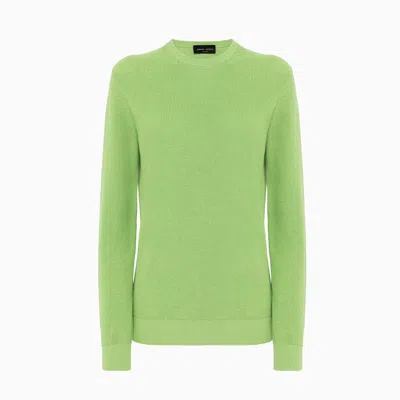 Roberto Collina Tagliatore Sweater In Green