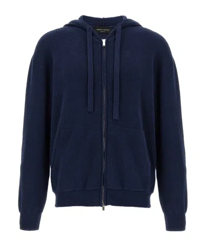 ROBERTO COLLINA TERRY-CLOTH HOODIE