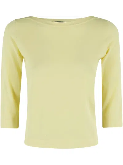 ROBERTO COLLINA THREE-QUARTER LENGTH-SLEEVES T-SHIRT
