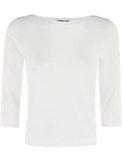 ROBERTO COLLINA THREE-QUARTER LENGTH-SLEEVES T-SHIRT