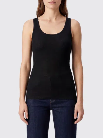 Roberto Collina Crew Neck Vest In Black