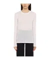 Roberto Collina Translucent Design T-shirt In Pink