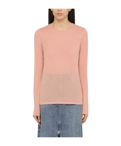 ROBERTO COLLINA TRANSLUCENT DESIGN T-SHIRT