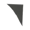 Roberto Collina Triangular Scarf In Gray