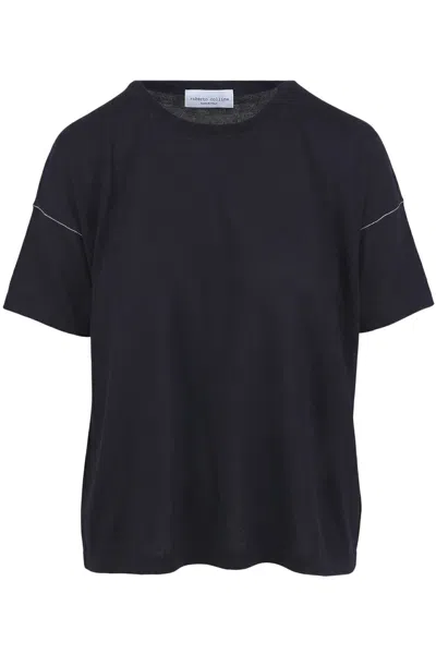 Roberto Collina - T-shirt - 470399 - Black In Blue