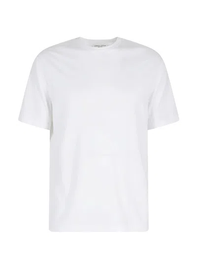 Roberto Collina Dropped-shoulder Crewneck Cotton T-shirt In White