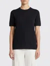 Roberto Collina Mesh Cotton Polo In Black