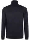 Roberto Collina Wool Pullover Blue In Blue