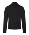 Roberto Collina Turtleneck Long Sleeve Sweater In Black