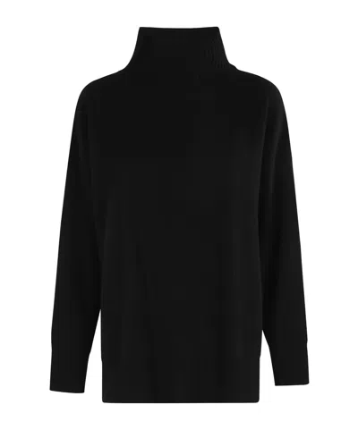 Roberto Collina Knitted Sweater In Black