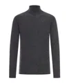 Roberto Collina Turtleneck Long-sleeved Sweater In Black