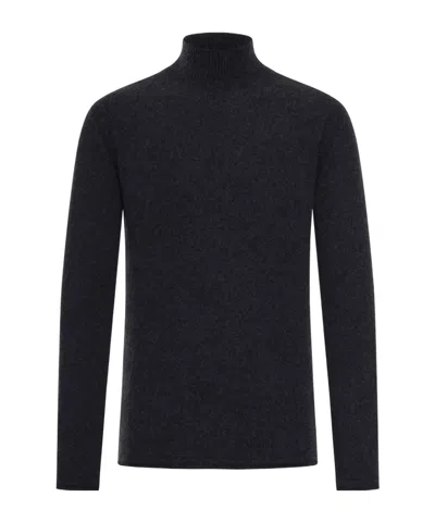 ROBERTO COLLINA HIGH-NECK WOOL SWEATER