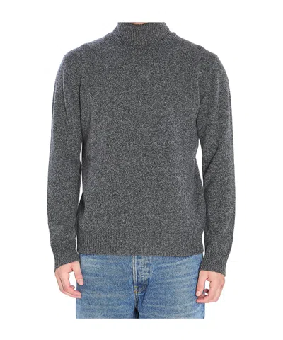 ROBERTO COLLINA TURTLENECK RIBBED SWEATER