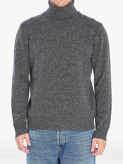 ROBERTO COLLINA TURTLENECK RIBBED SWEATER