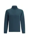 Roberto Collina High-neck Knitted Sweater In Green