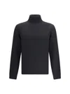 Roberto Collina Anthracite Grey Wool Turtleneck Sweater