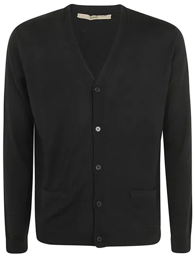 Roberto Collina V-neck Cardigan Clothing In Black