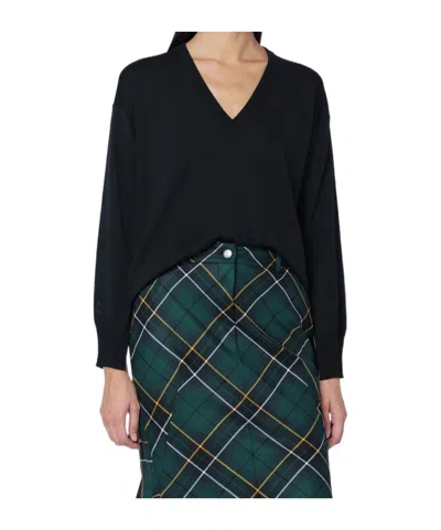 ROBERTO COLLINA V-NECK LONG SWEATER