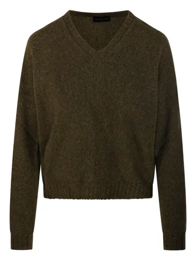 ROBERTO COLLINA V-NECK SWEATER